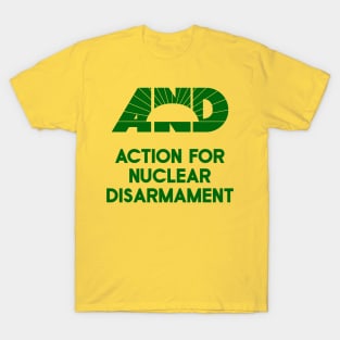 1980s AND Action for Nuclear Disarmament T-Shirt